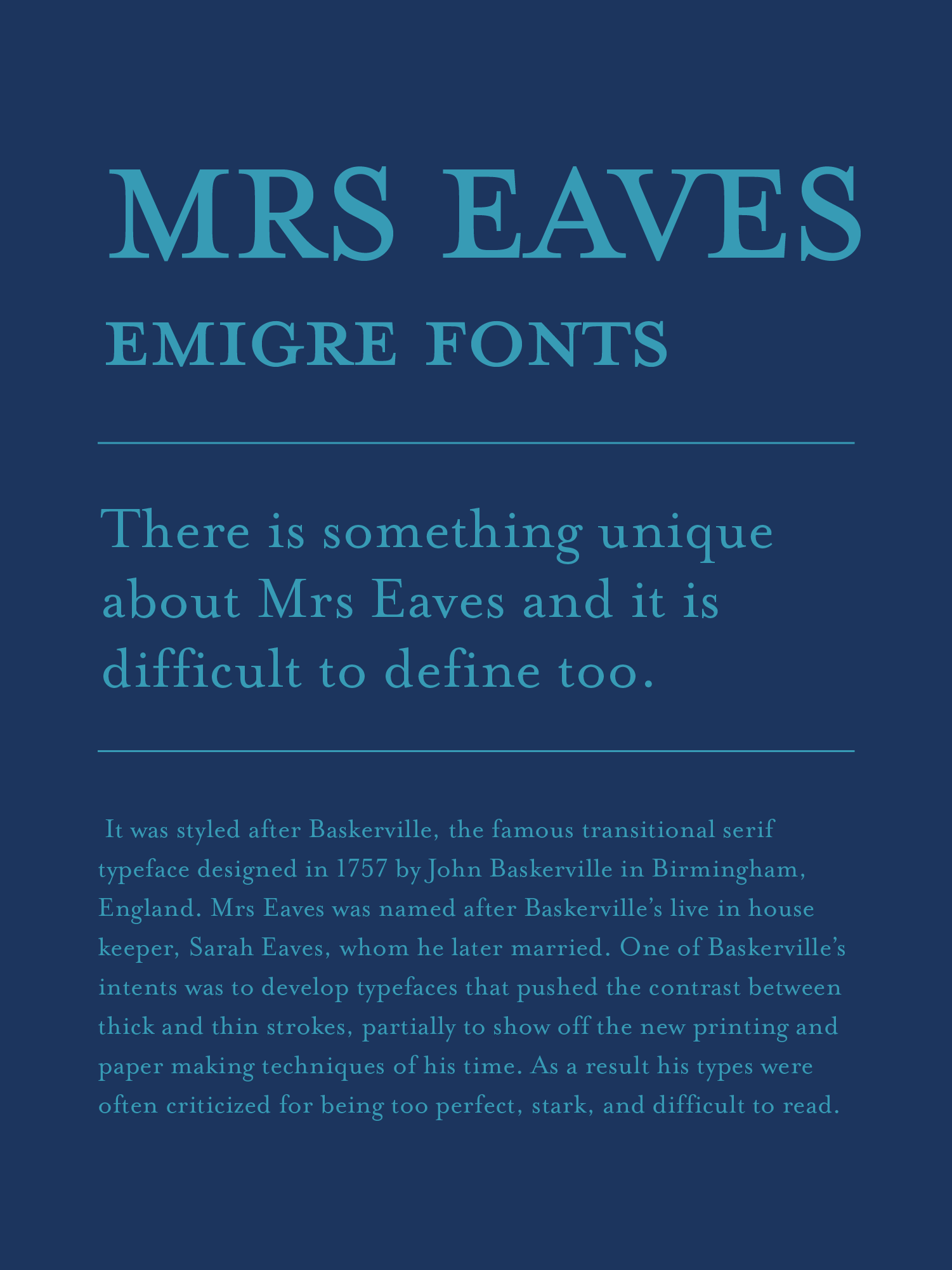 MRS-EAVES